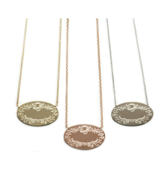 Small Signature Pendant