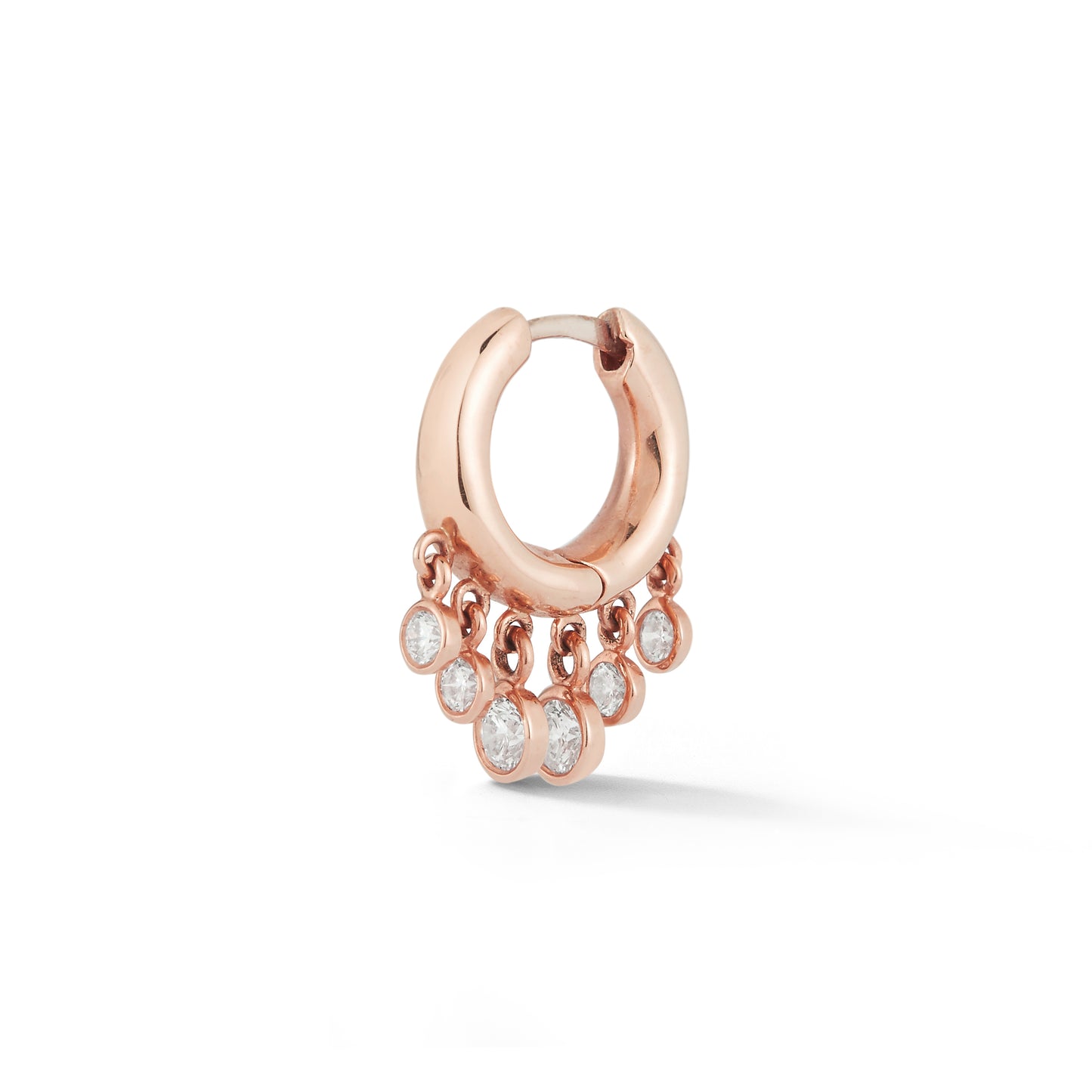 Diamond Dangle Huggie