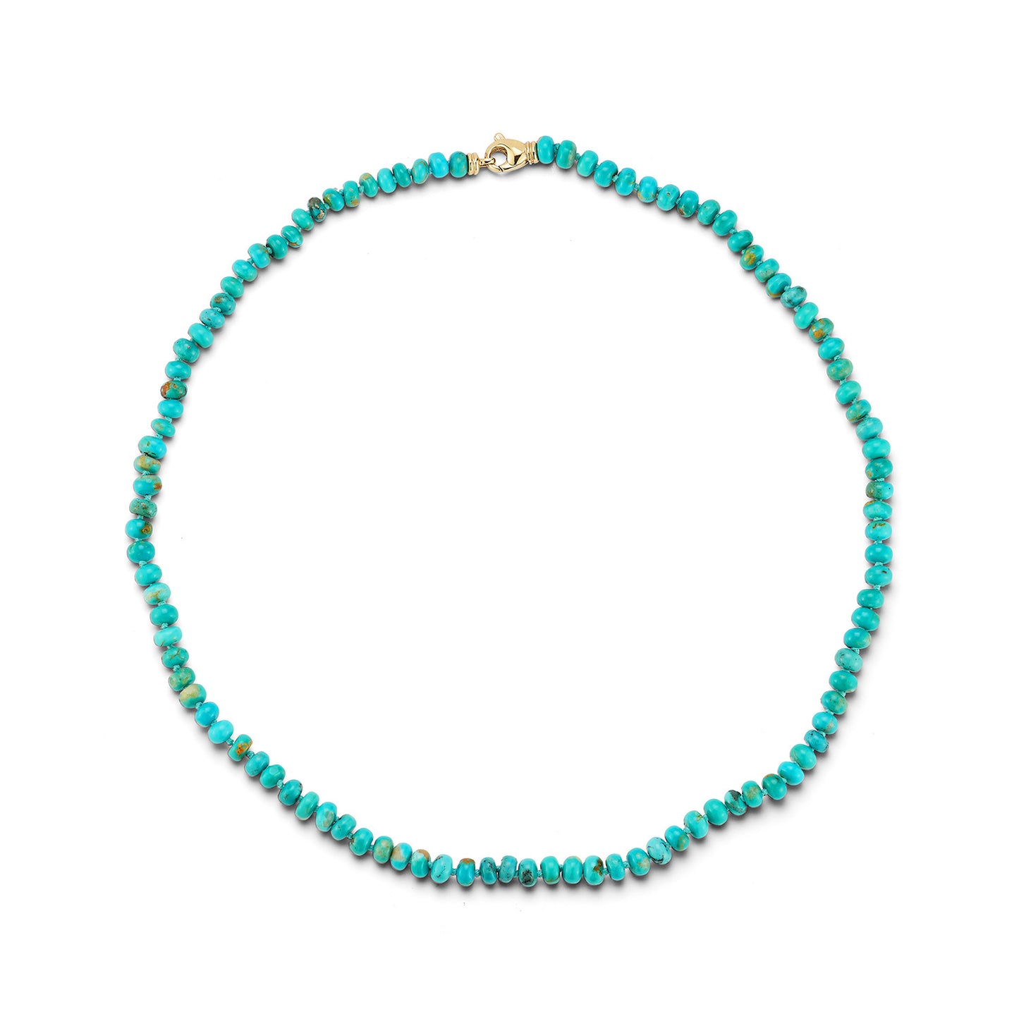Turquoise and Gold Necklace