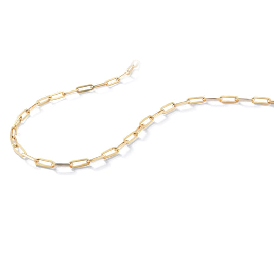 Gold Handmade Link Necklace