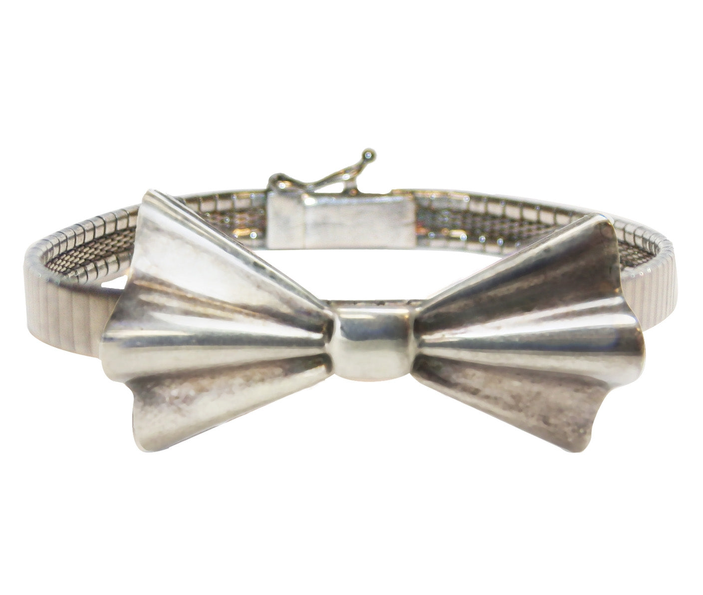 Sterlin Silver Bow Bracelet