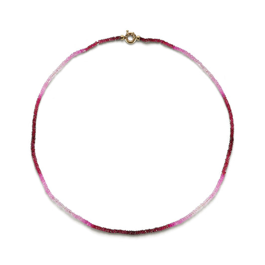 Ruby Bead Necklace