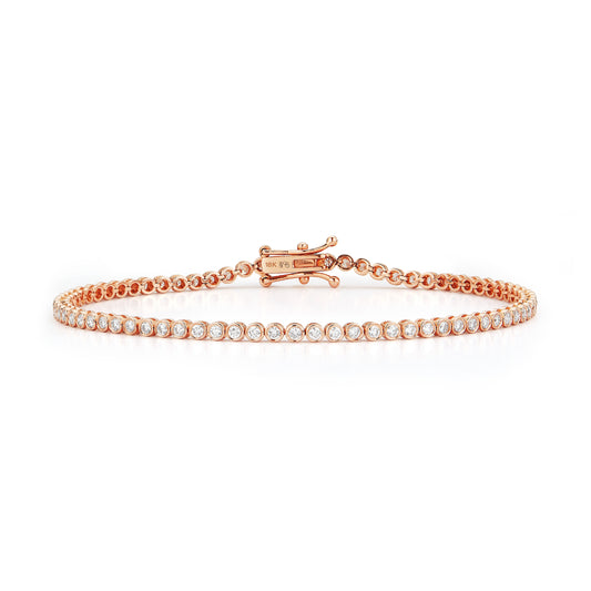 Round Diamond Tennis Bracelet