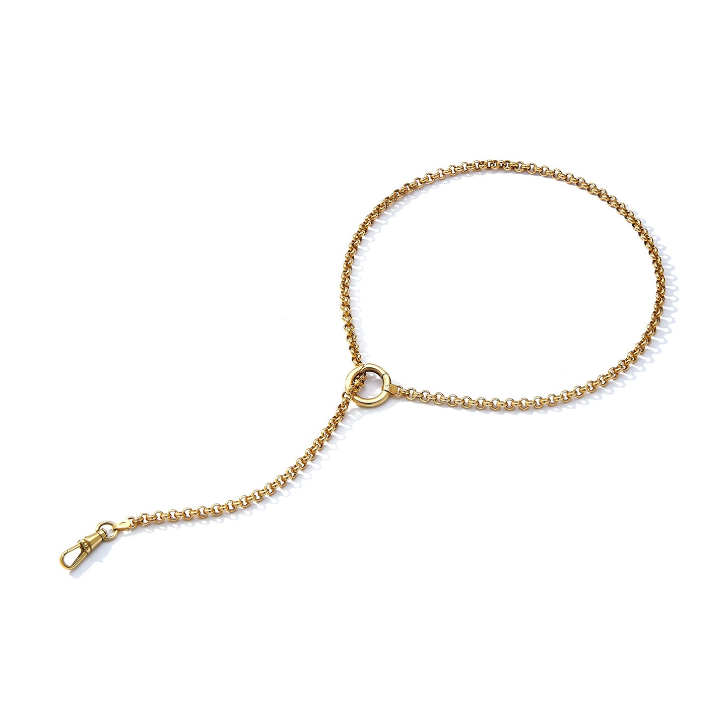 Zodiac Medallion with Transitional Belcher Chain