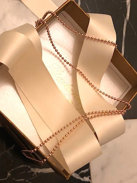 Gold Ball Chain Medium 2mm