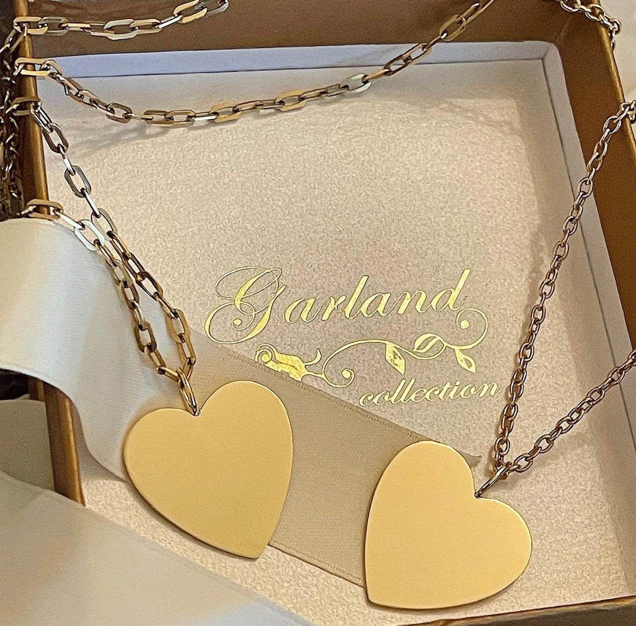 Medium Gold Heart Charm