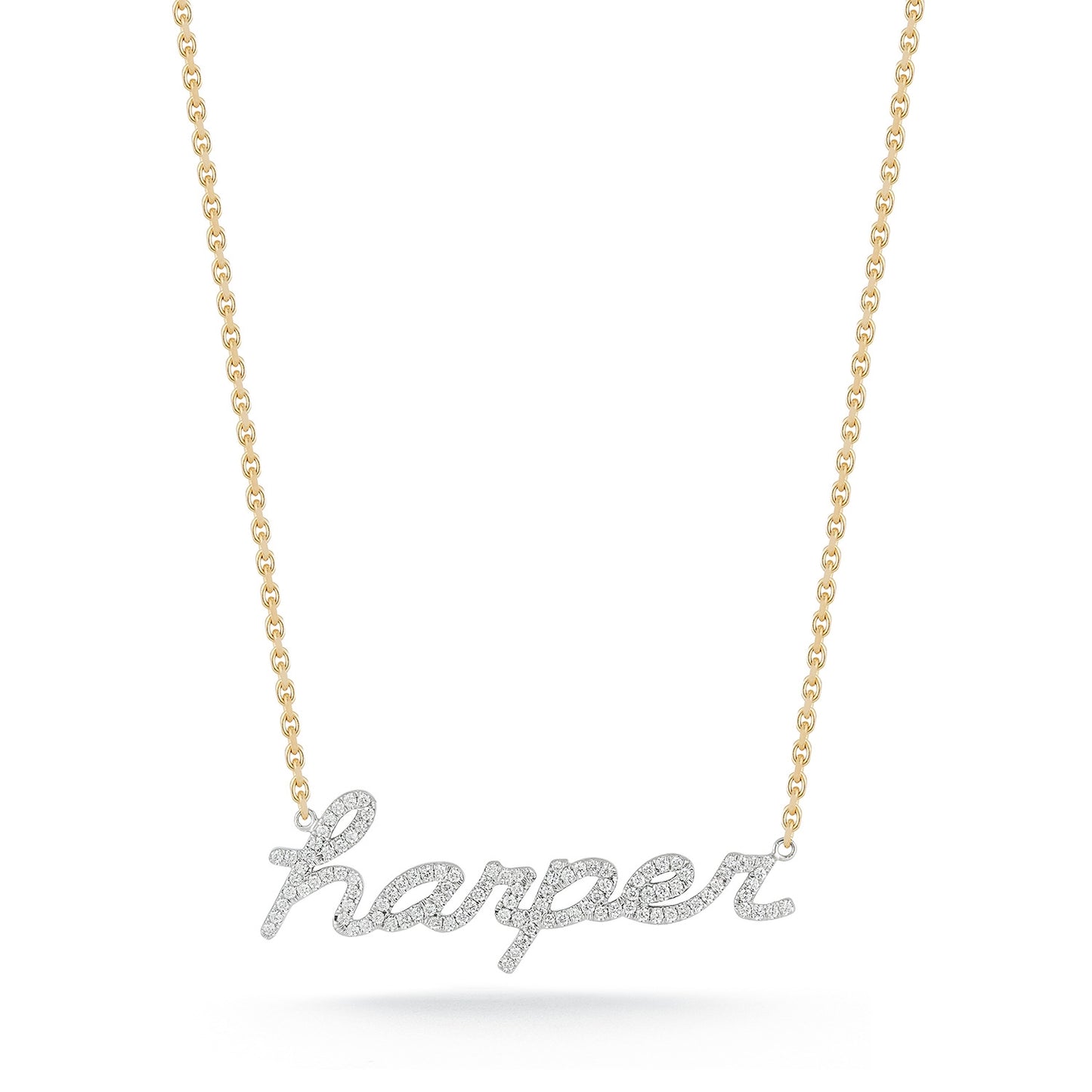 Custom Diamond Nameplate