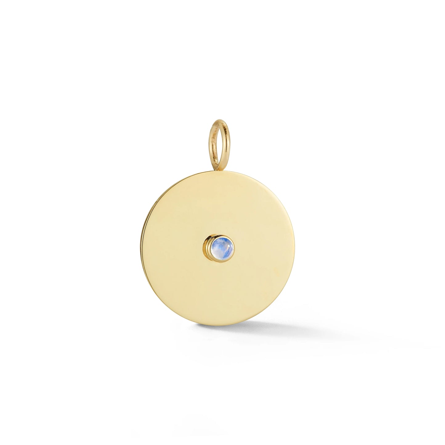 Birthstone Disc Charm
