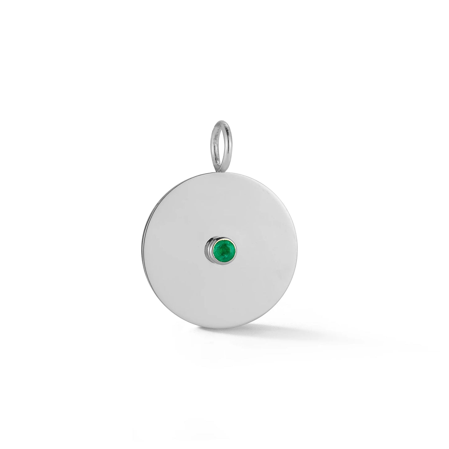 Birthstone Disc Charm