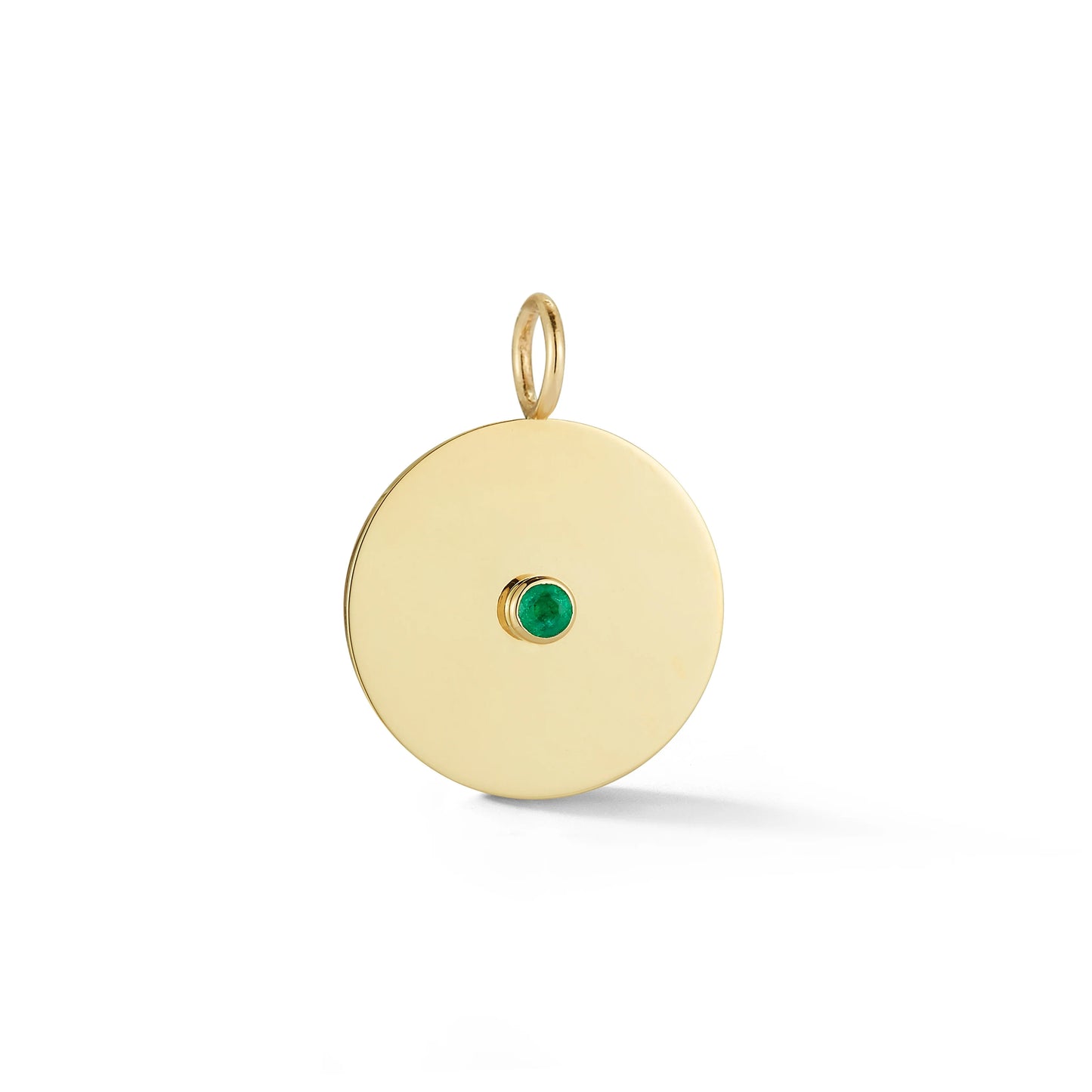 Birthstone Disc Charm