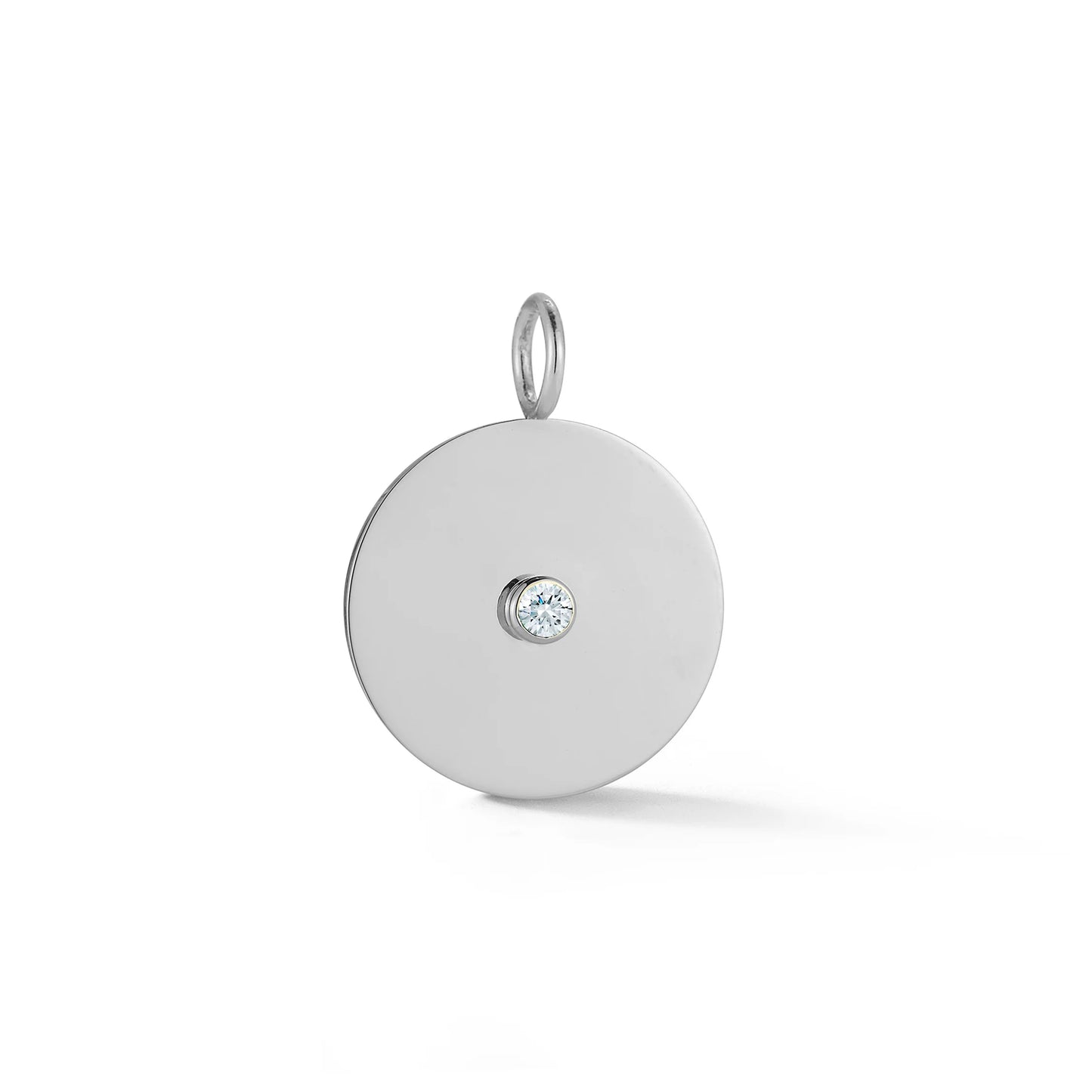 Birthstone Disc Charm
