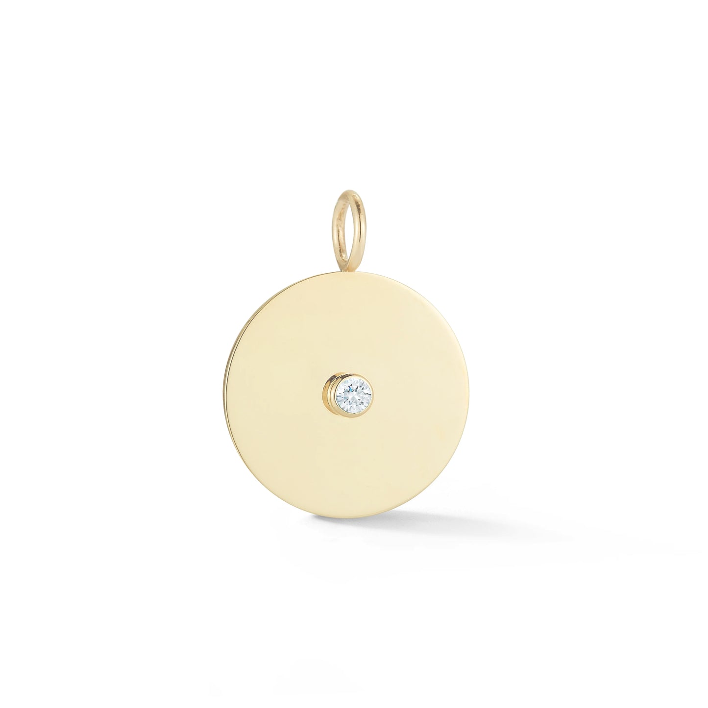 Birthstone Disc Charm