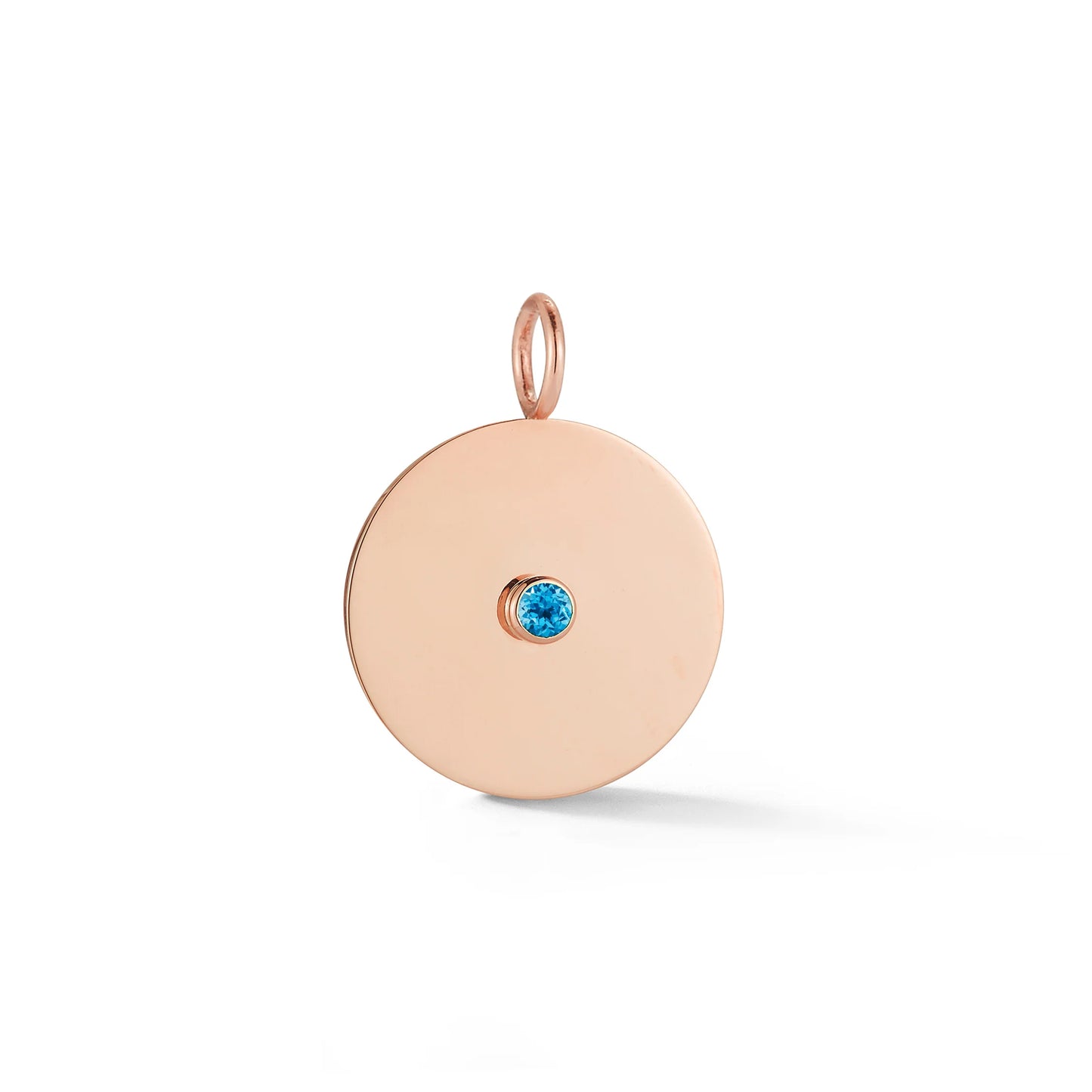 Birthstone Disc Charm
