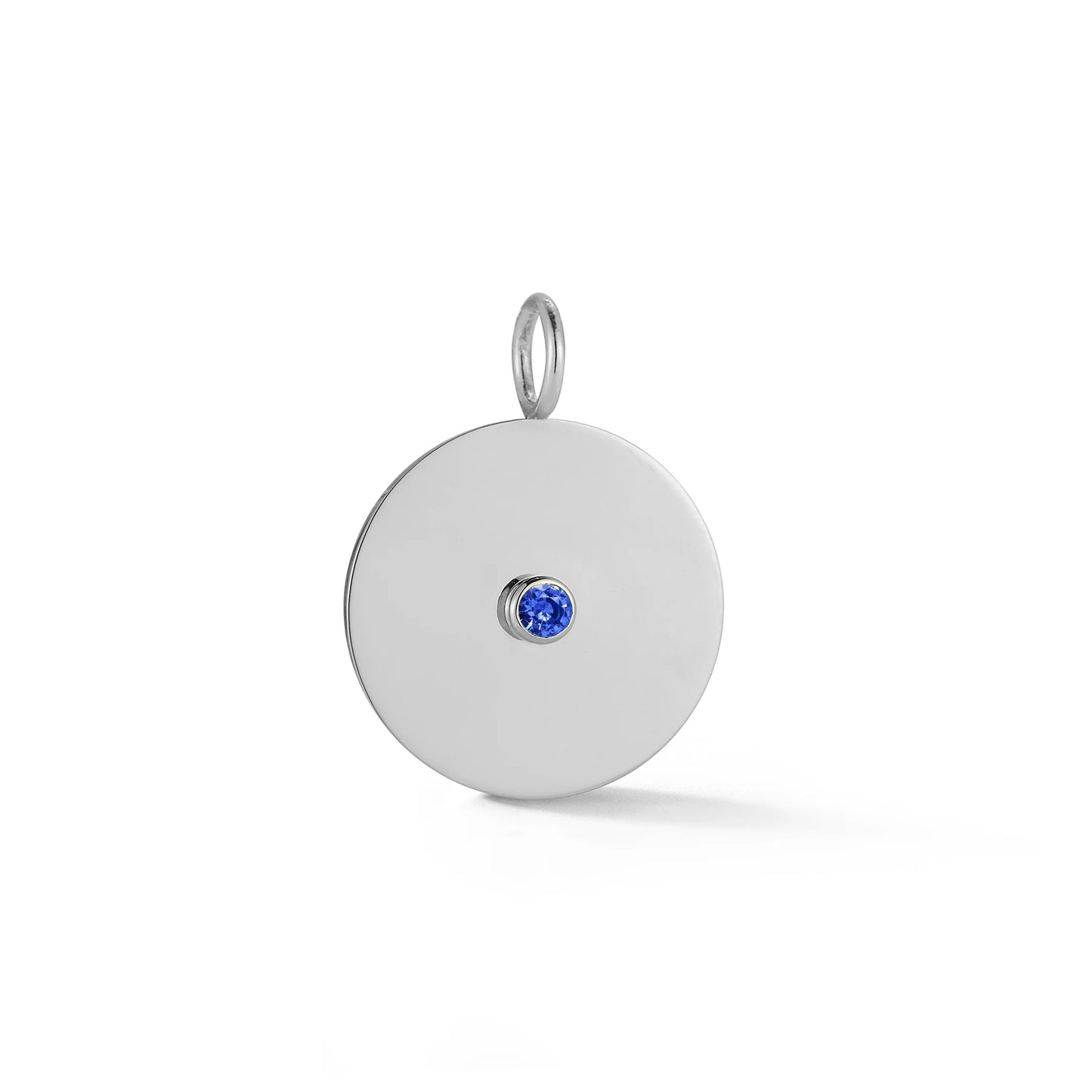 Birthstone Disc Charm