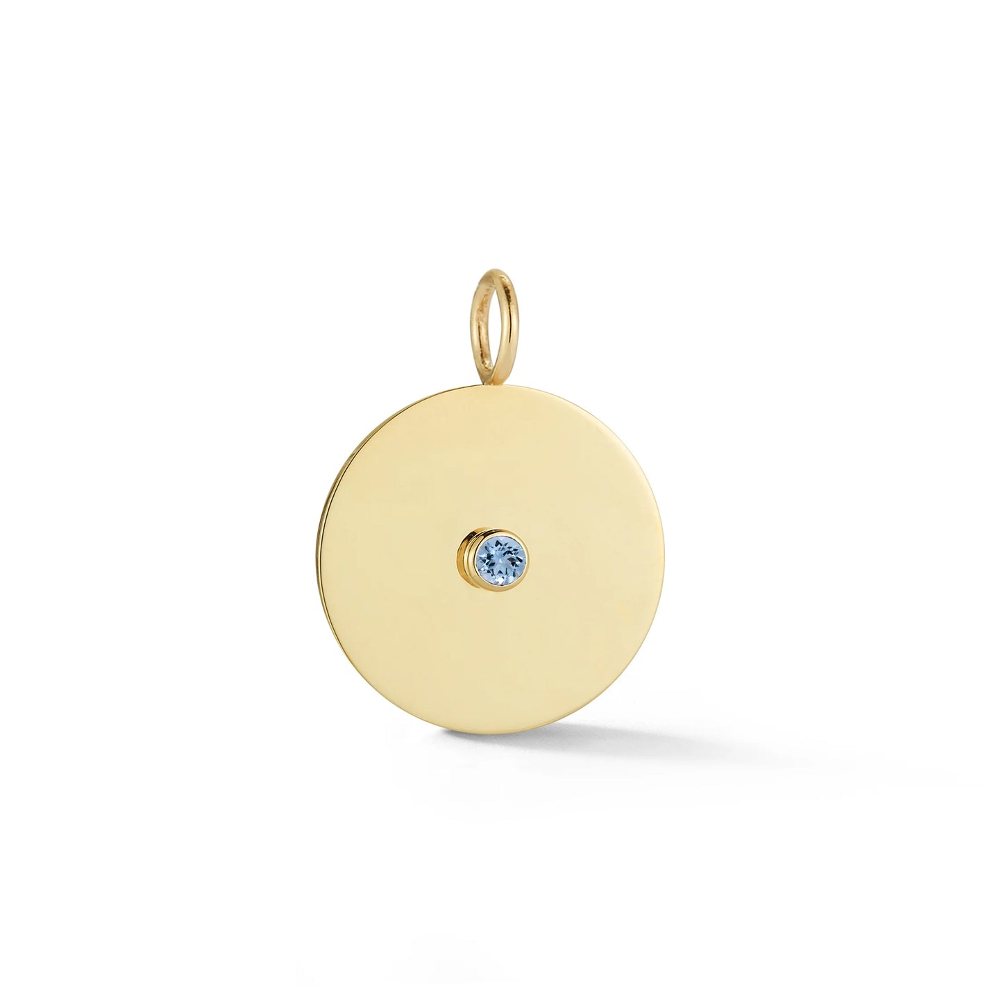 Birthstone Disc Charm