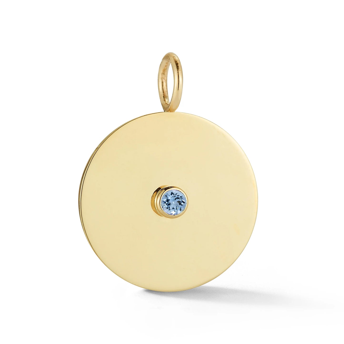 Birthstone Disc Charm