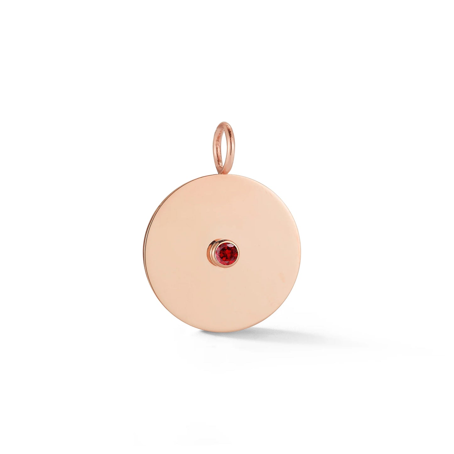 Birthstone Disc Charm