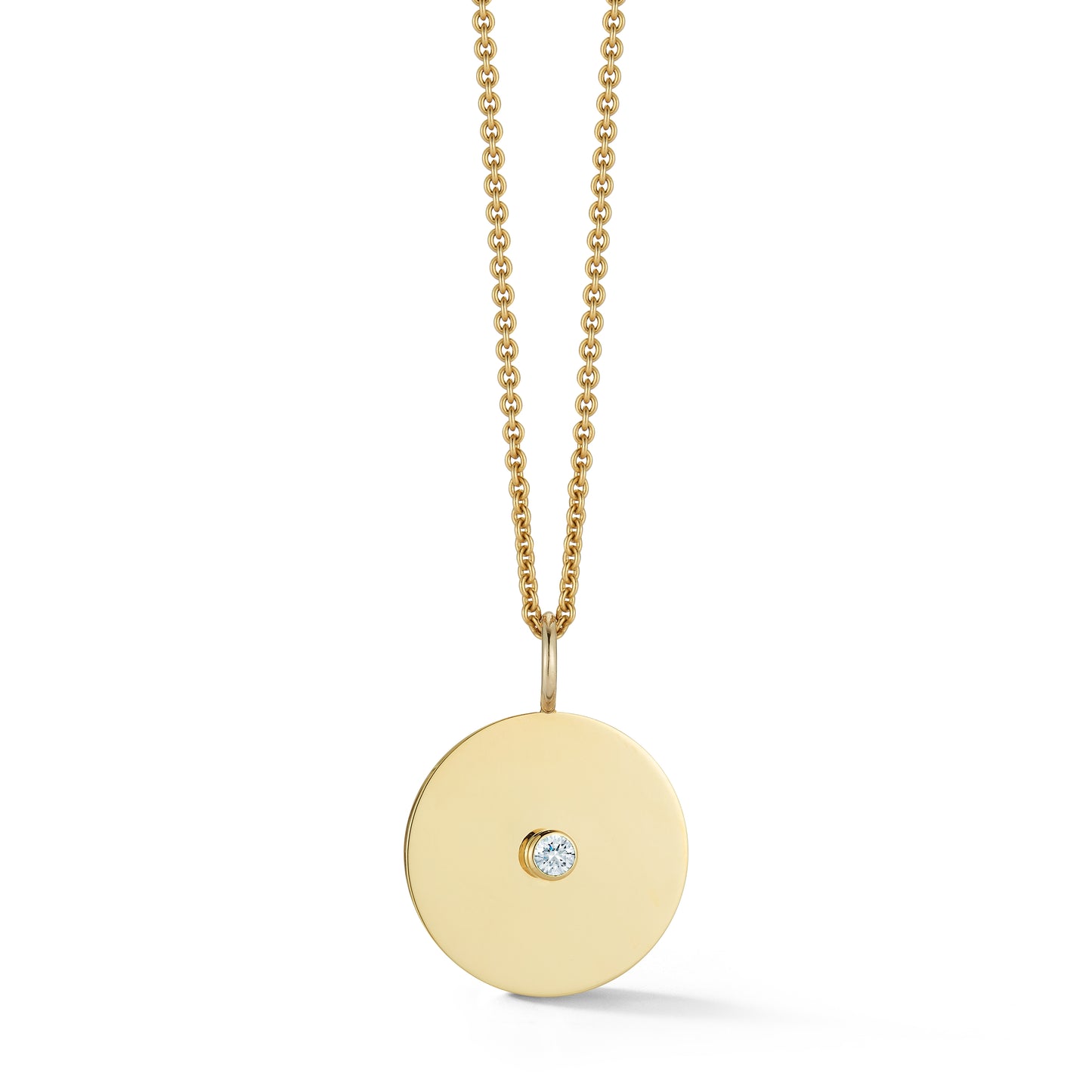Birthstone Disc Charm