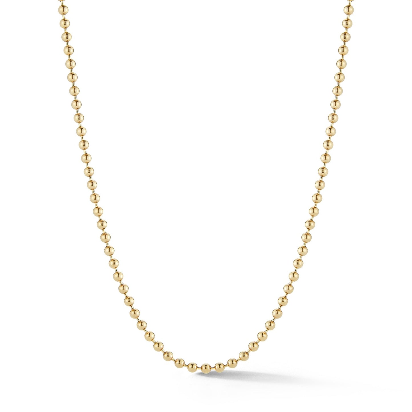 Gold Ball Chain Medium 2mm