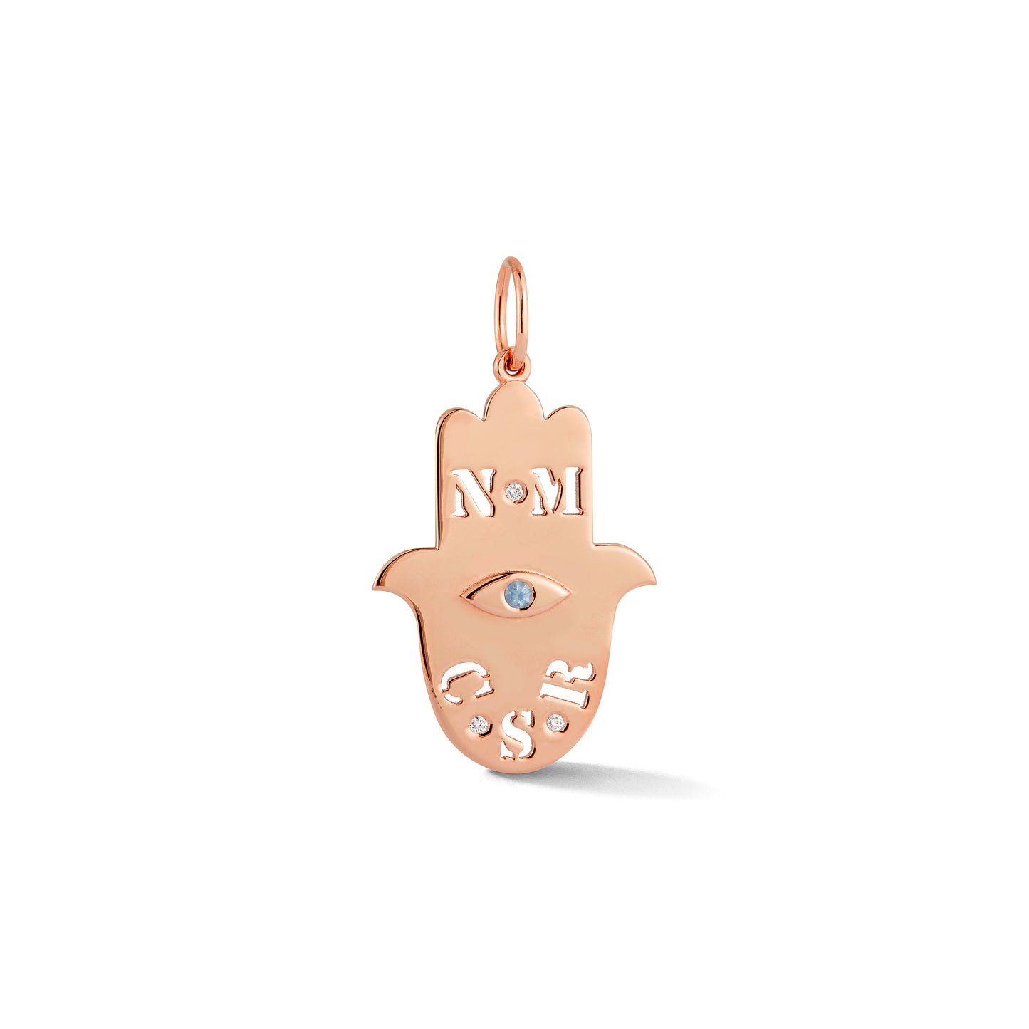 Personalized Hamsa Charm