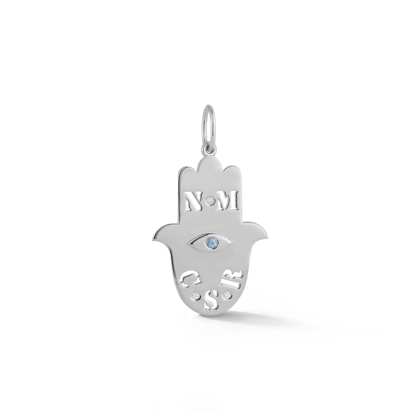Personalized Hamsa Charm