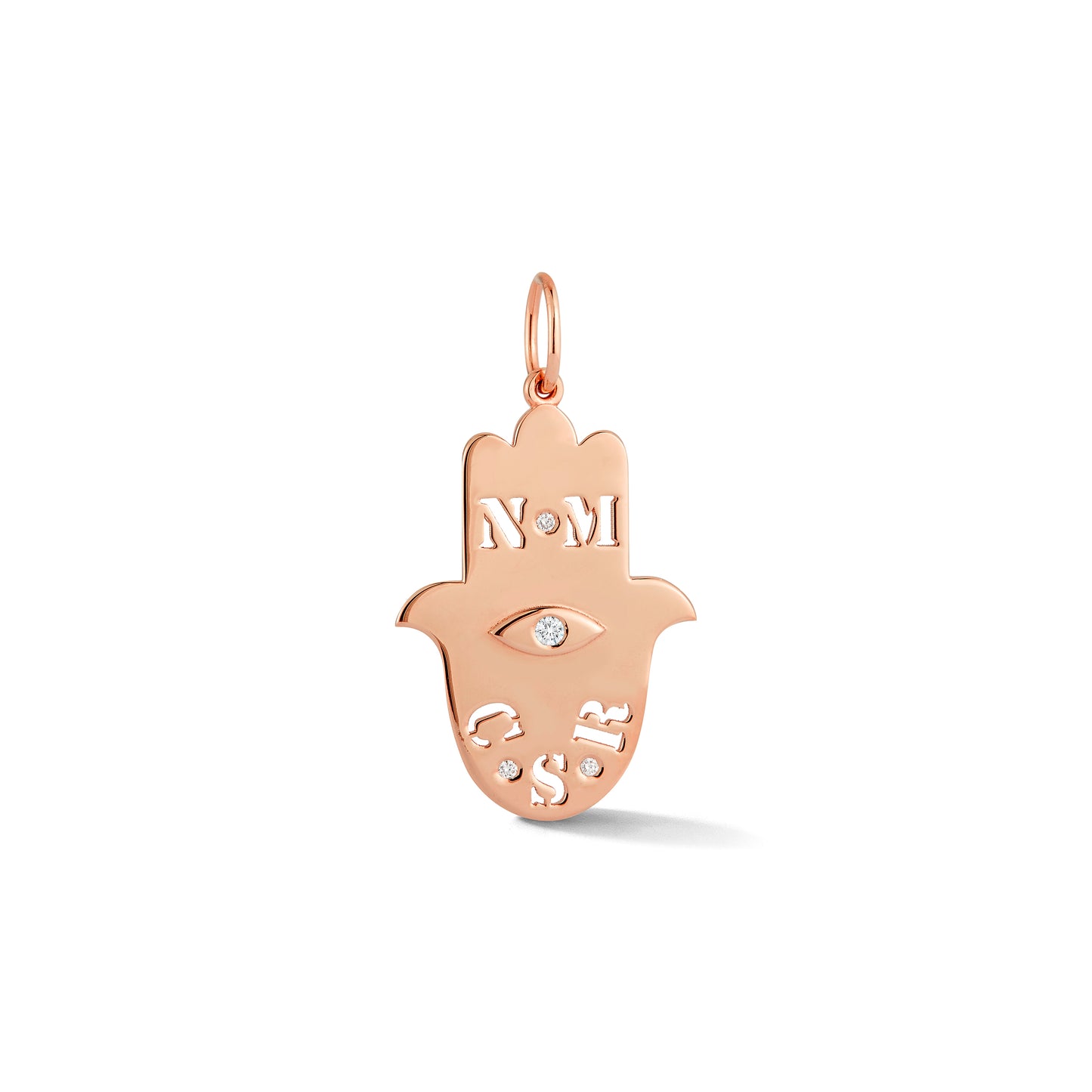 Personalized Hamsa Charm
