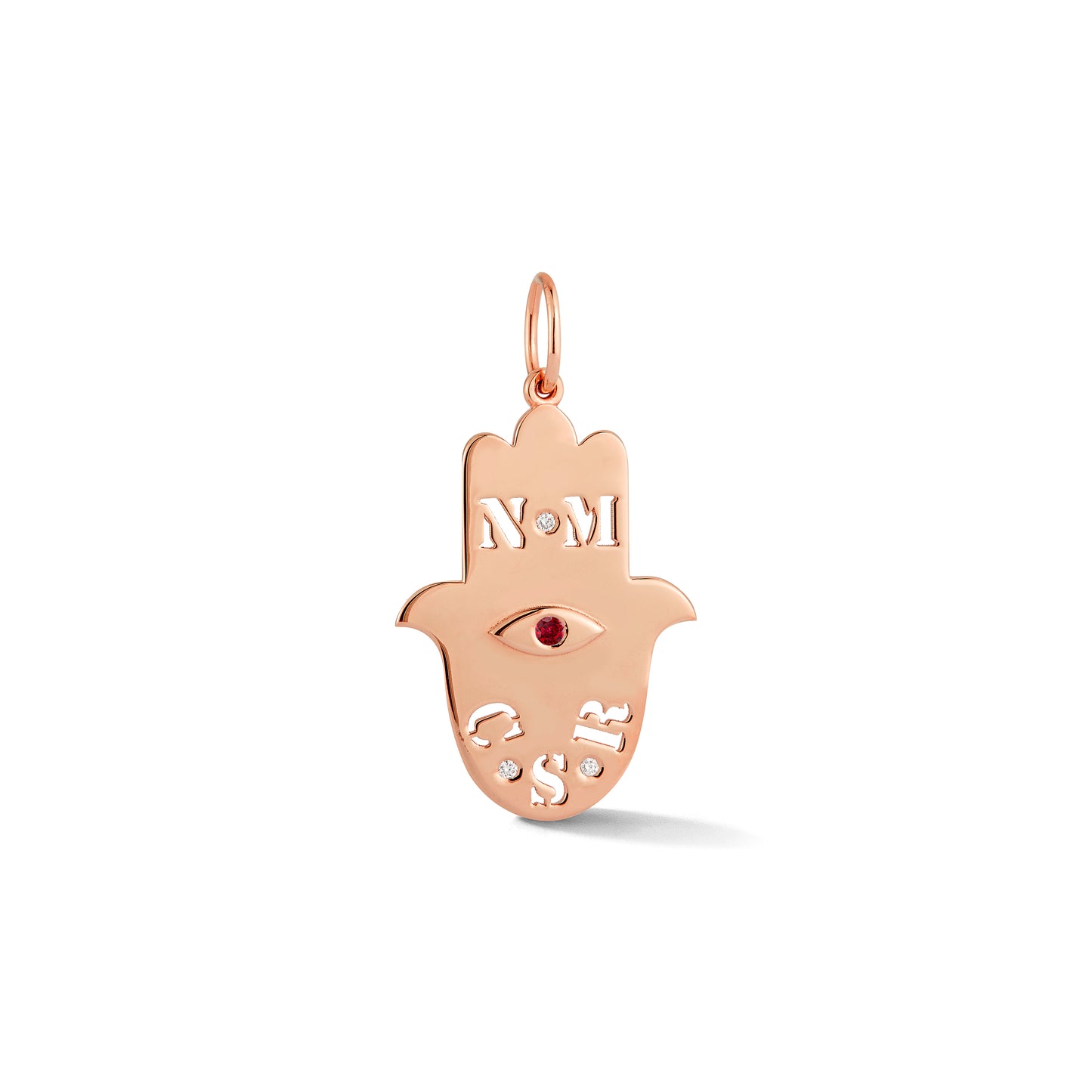Personalized Hamsa Charm