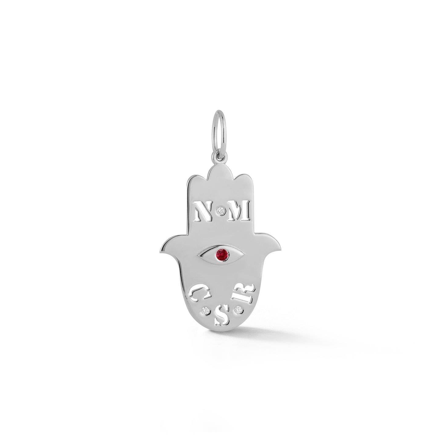 Personalized Hamsa Charm