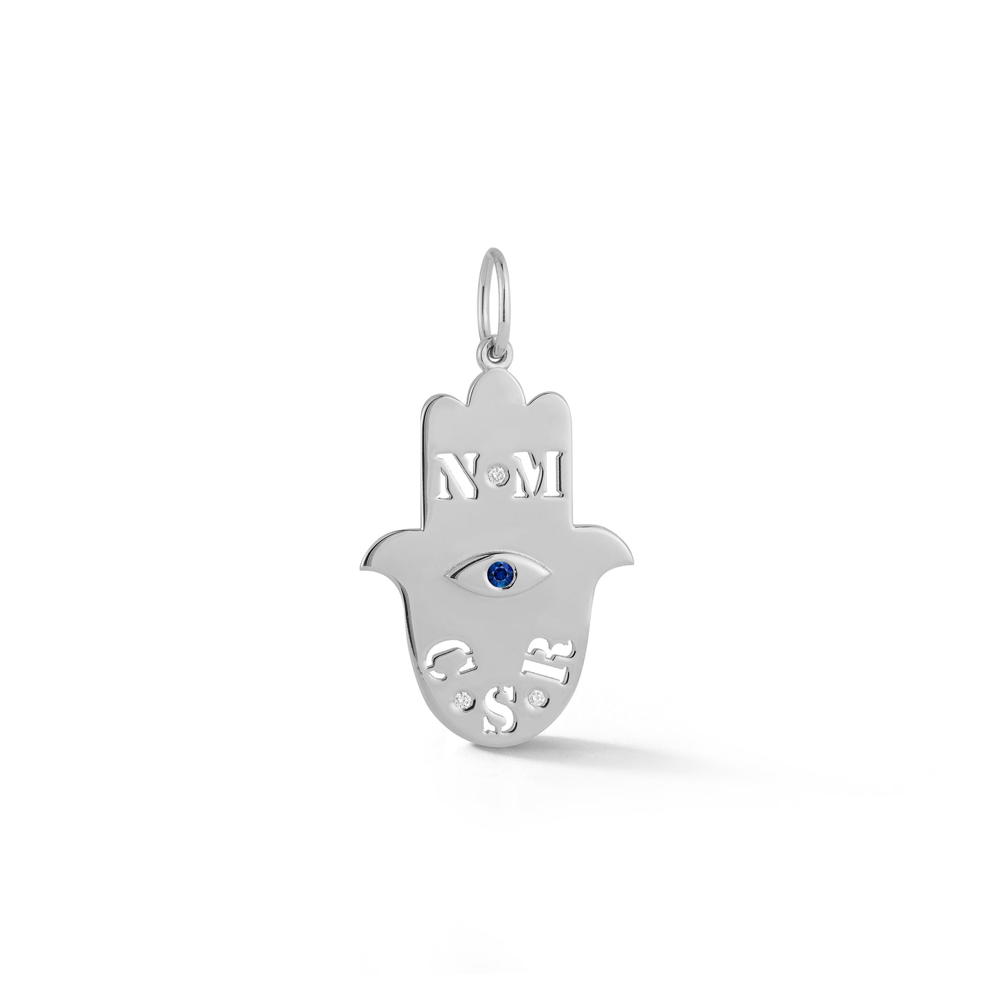 Personalized Hamsa Charm