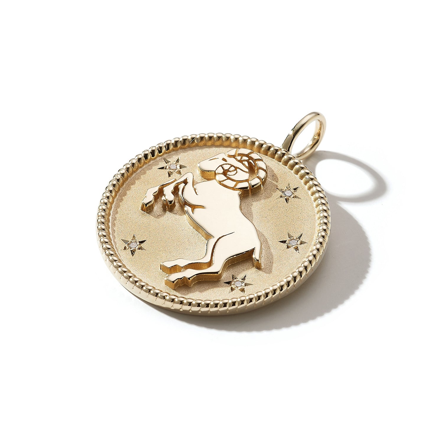 Zodiac Medallion with Transitional Belcher Chain