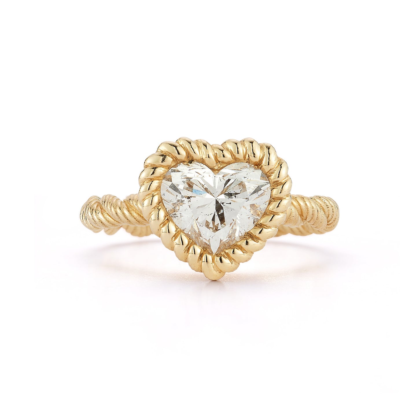 One-of-a-Kind Leona 1.85 ct Diamond Heart Ring