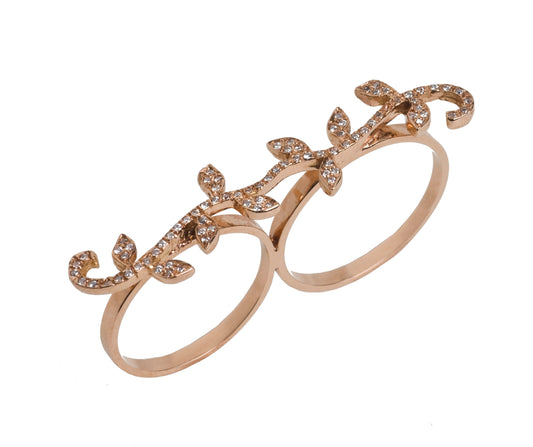 Vine Knuckle Ring