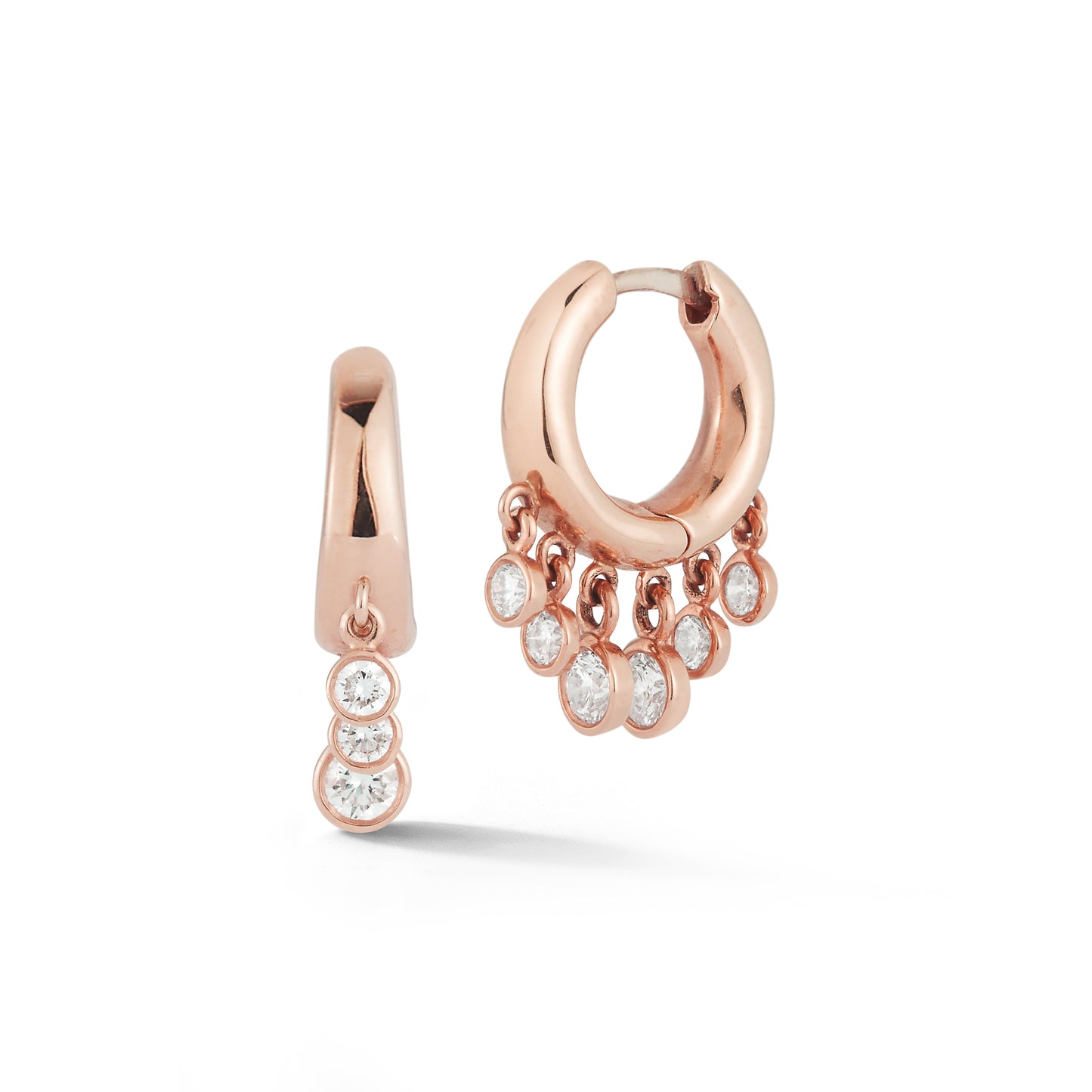 Diamond Dangle Huggie