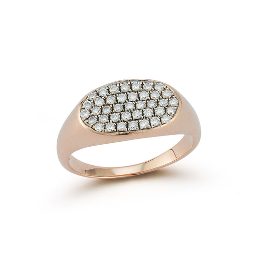 Diamond and Precious Stone Signet Rings