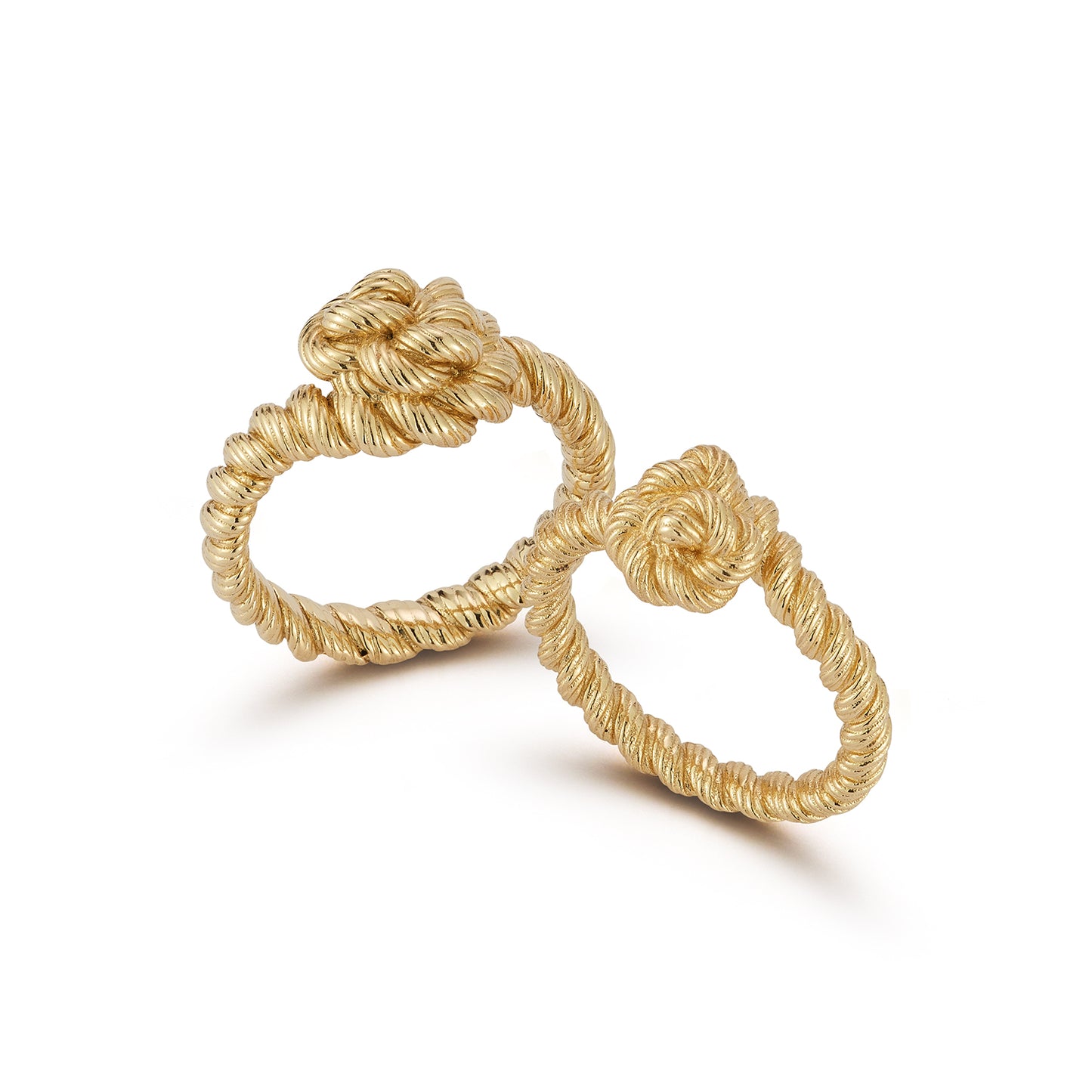 Leona Large Rope Knot Ring
