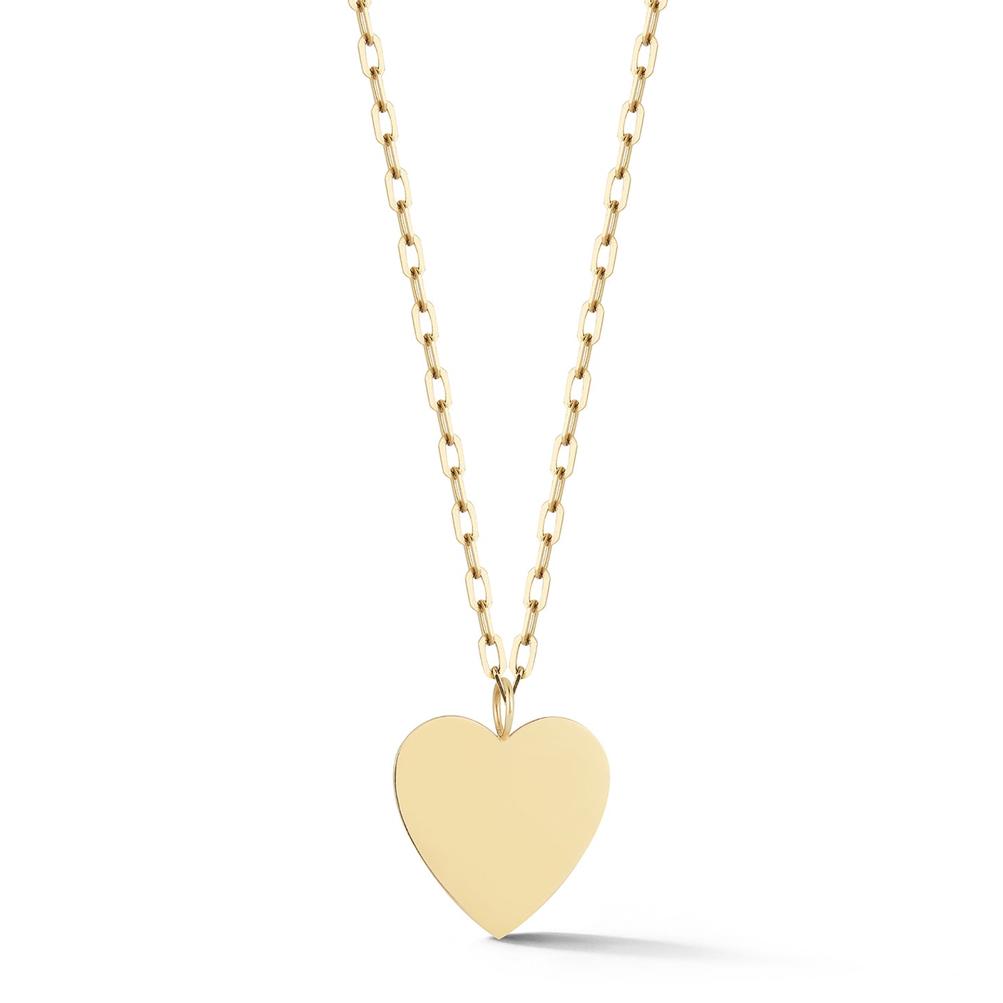 Medium Gold Heart Charm