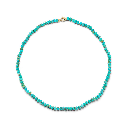 Turquoise and Gold Necklace