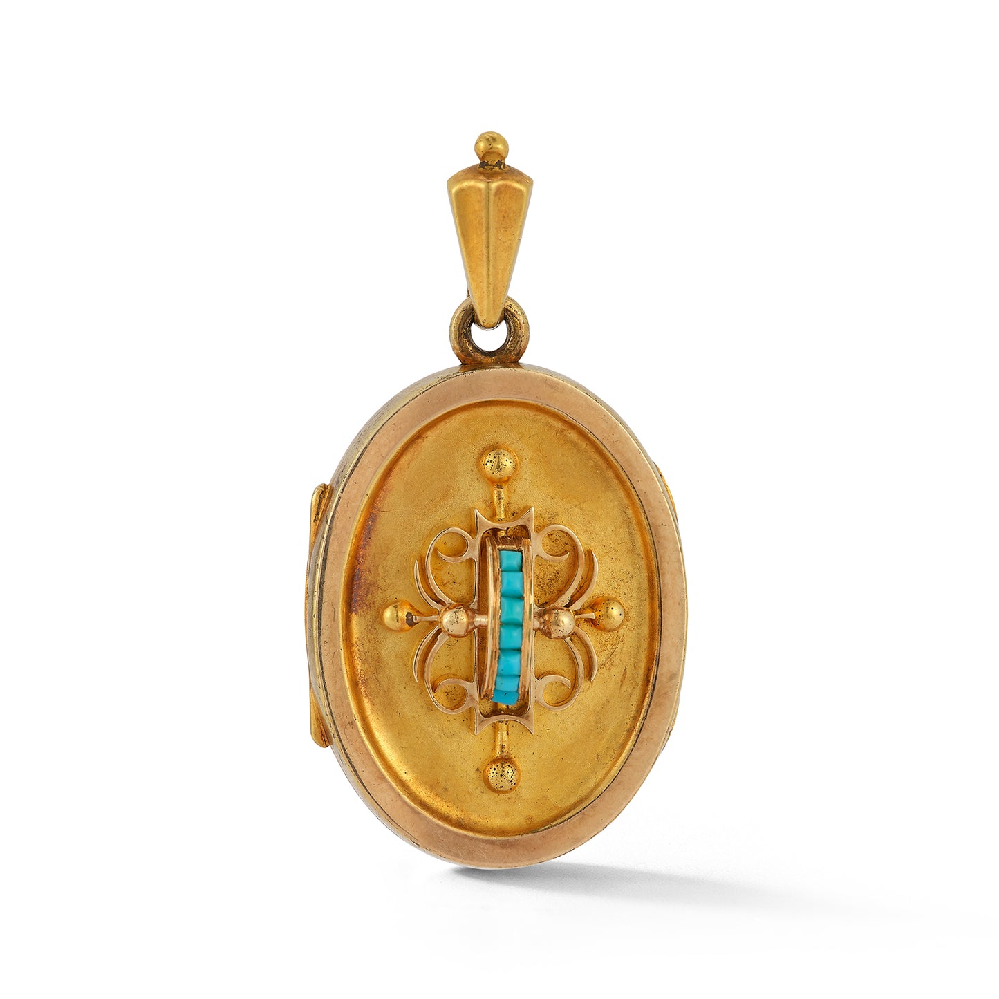 Antique Victorian Turquoise Locket