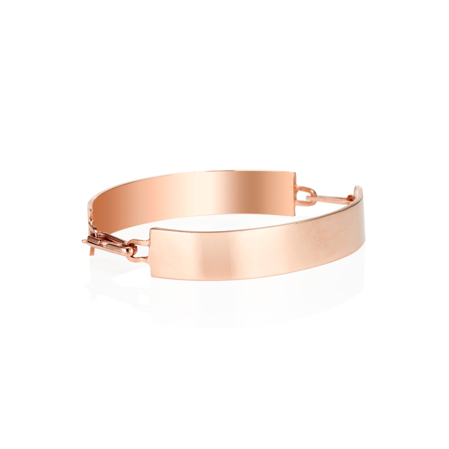 Double ID Chain Bangle