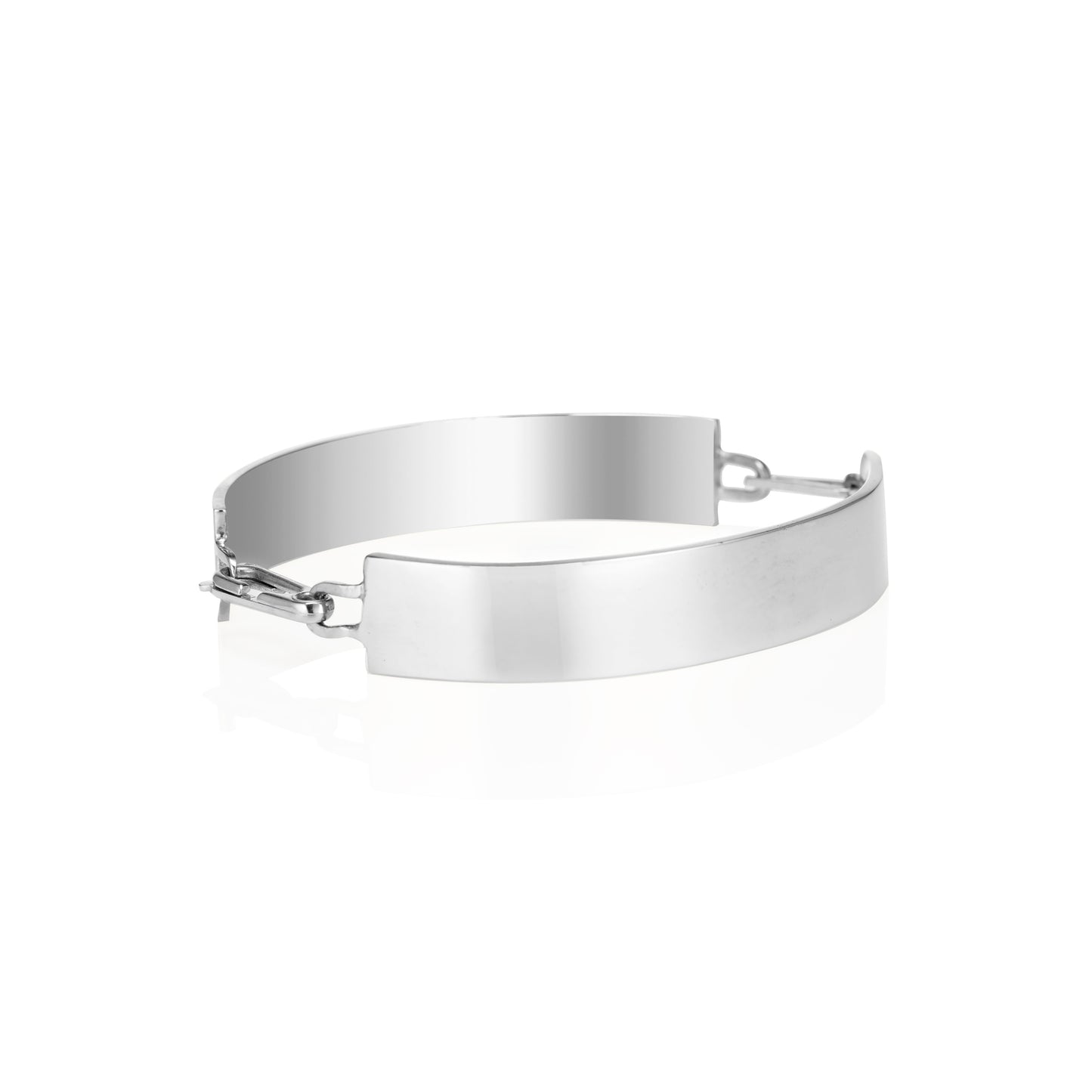 Double ID Chain Bangle