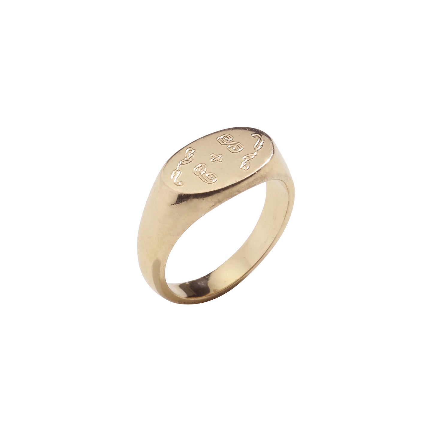 Small Signature Pinky Rings