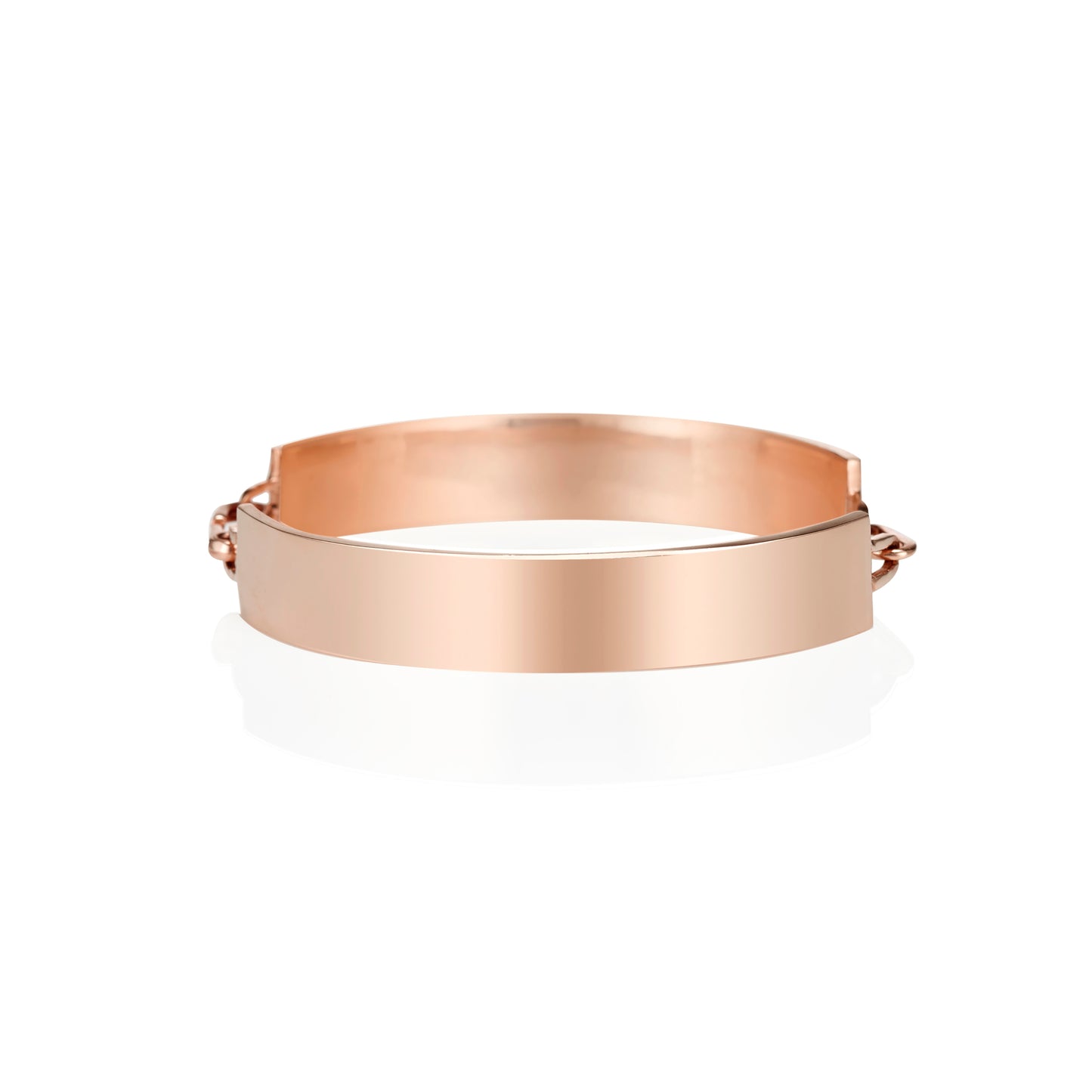 Double ID Chain Bangle