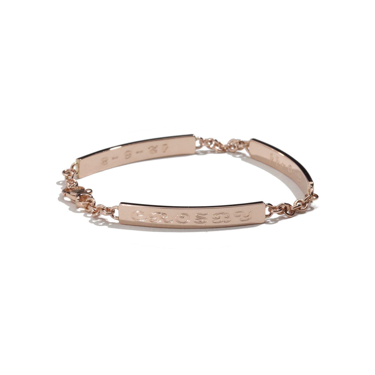 Three Bar ID Bracelet