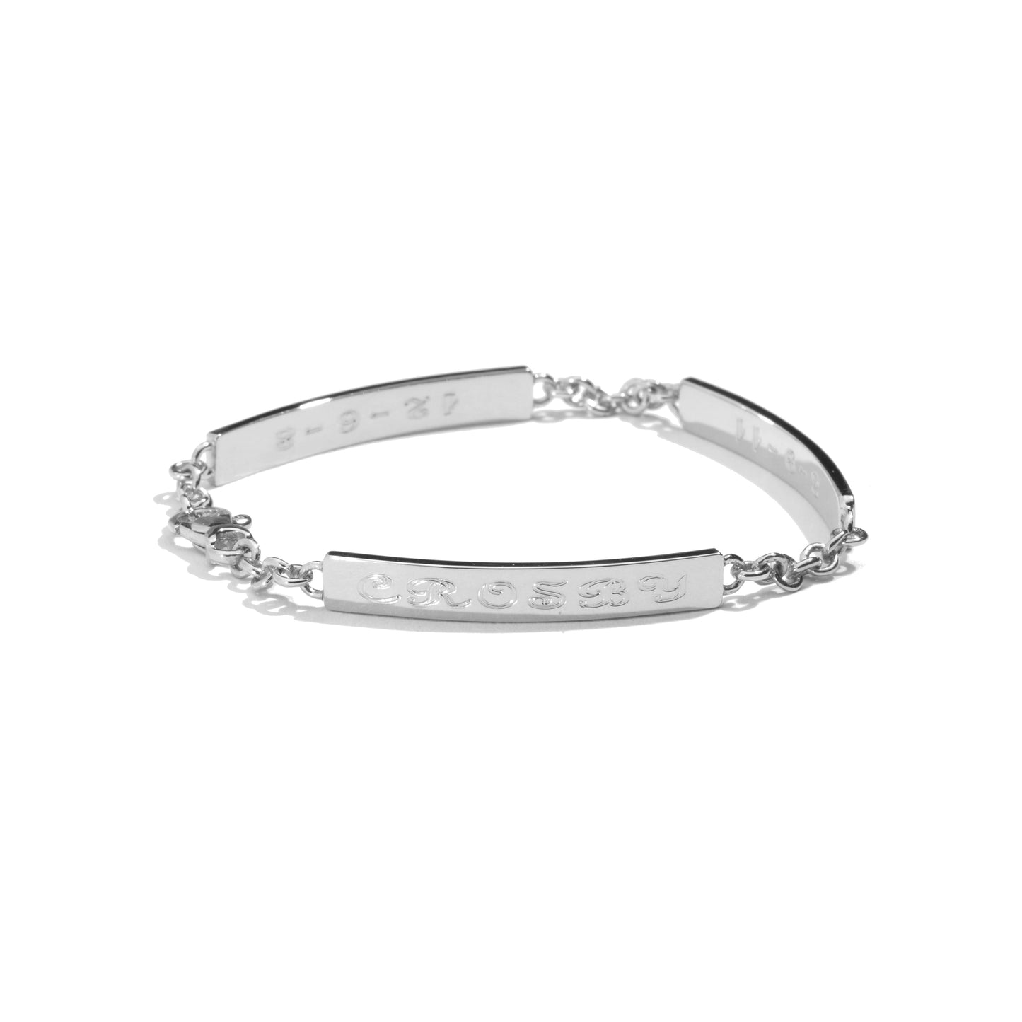 Three Bar ID Bracelet