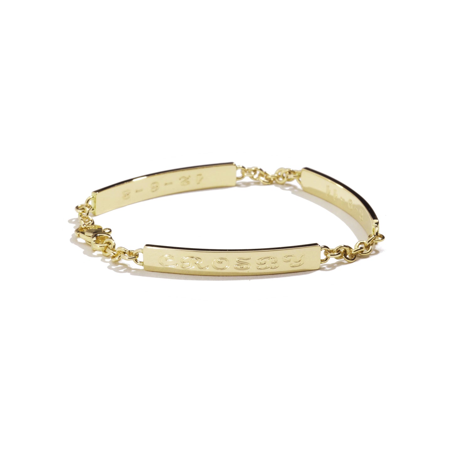 Three Bar ID Bracelet
