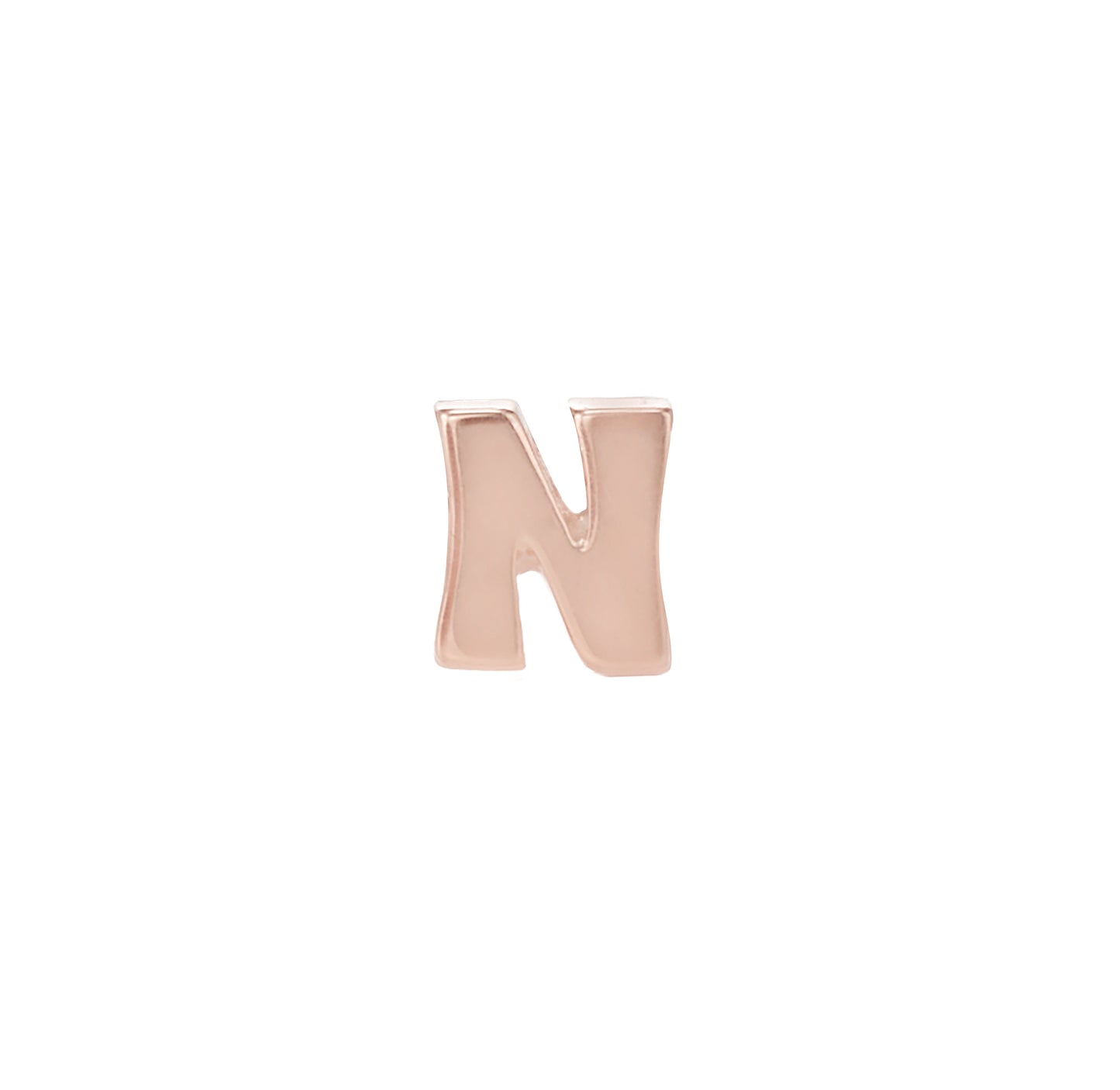 Gold Initial Stud