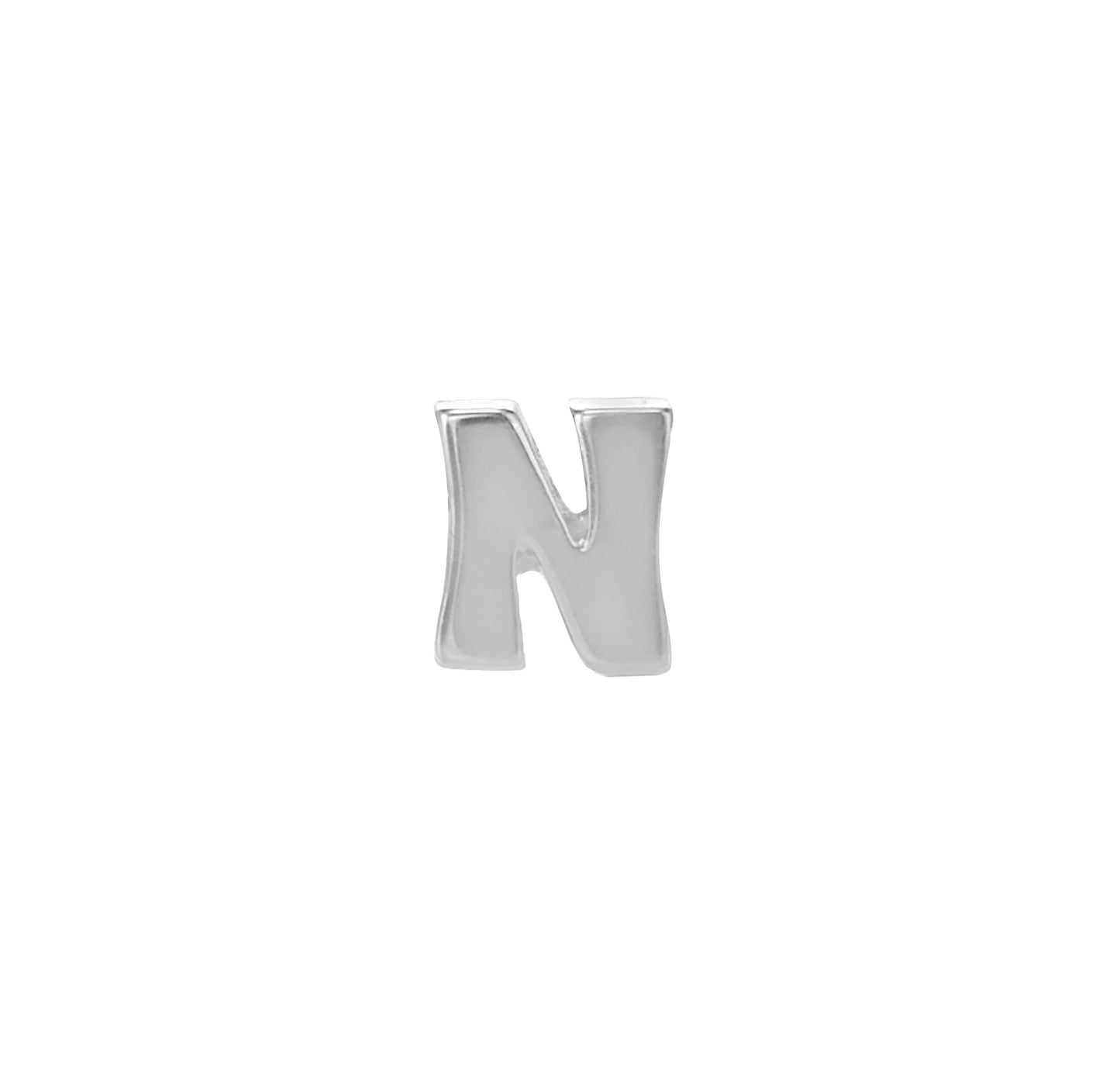 Gold Initial Stud