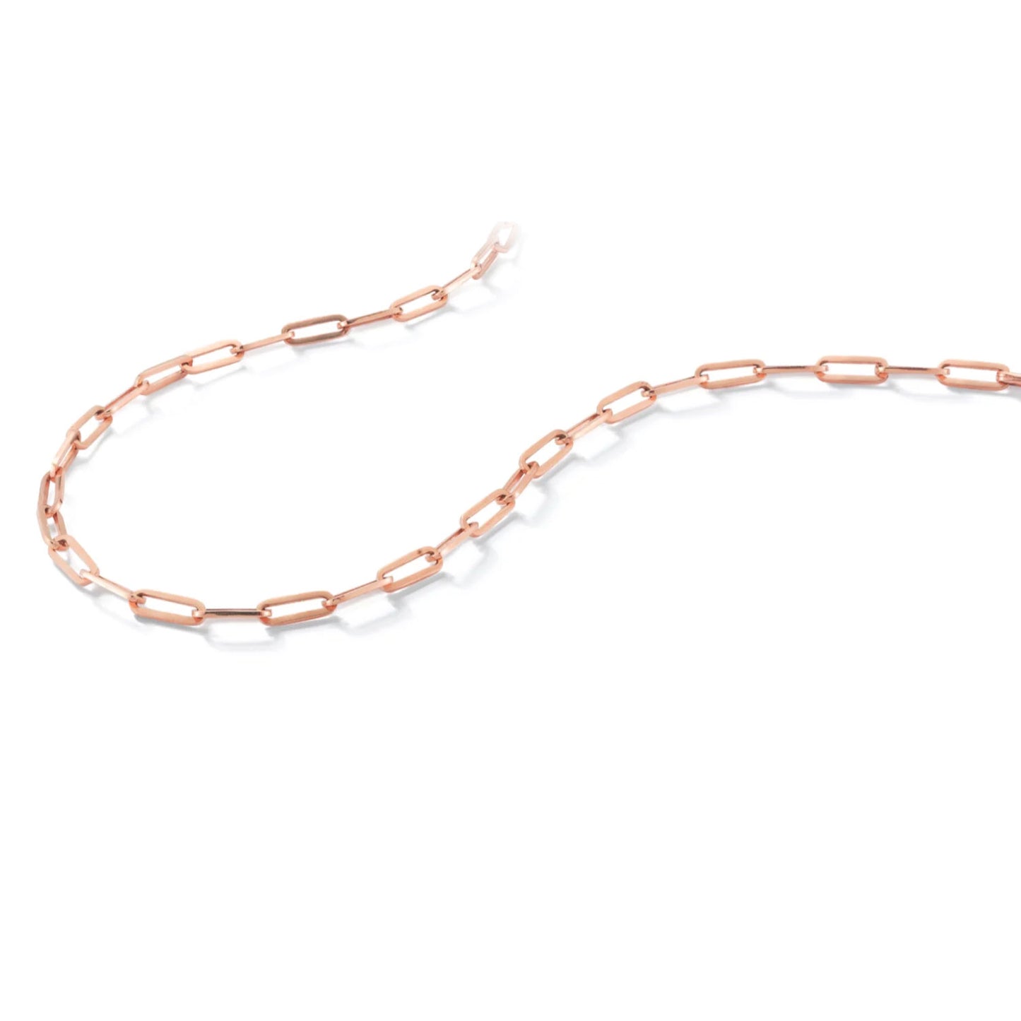 Gold Handmade Link Necklace