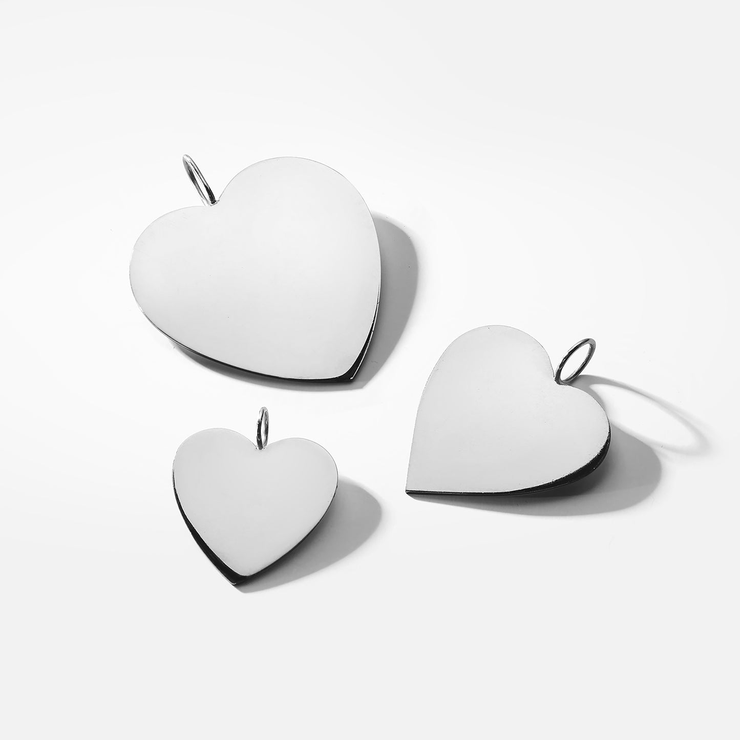 Medium Gold Heart Charm
