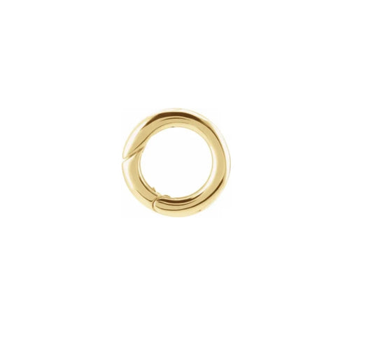 Round Push Charm Clasp / Extender